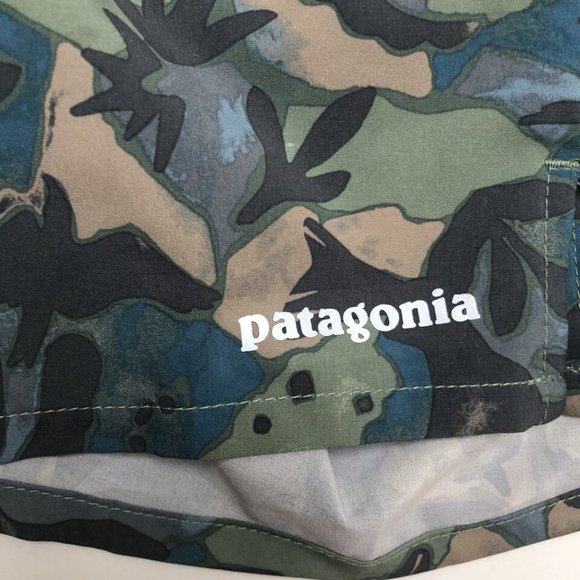 Patagonia Men's Baggies Naturals 'Rain Forest' Shorts 58056 size S - Picture 2 of 5